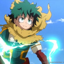My Hero Academia: You're Next - Deku in una scena