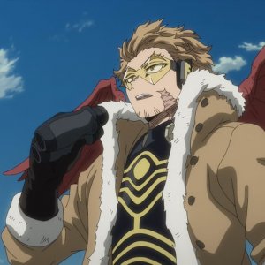 My Hero Academia: You're Next - pro hero Hawks in una foto