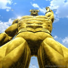 My Hero Academia: You're Next - la statua dedicata a All Might