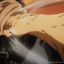 My Hero Academia: You're Next - una scena action