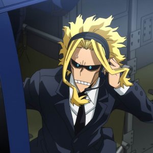 My Hero Academia: You're Next - Yagi Toshinori, pro Hero All Might, in una scena
