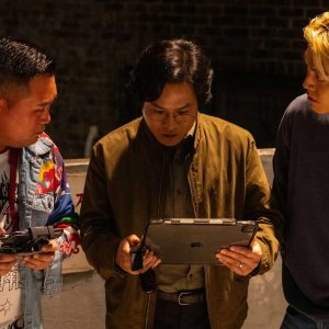 Cintura nera Jeong-do:  il cast in una sequenza