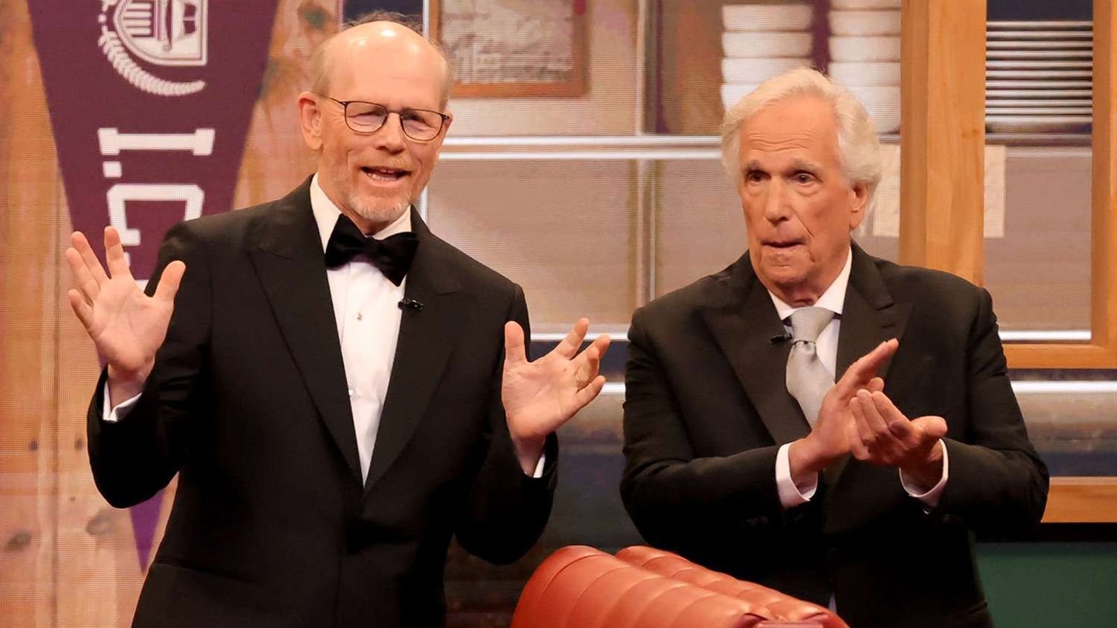 Ron Howard ed Henry Winkler agli Emmy 2024