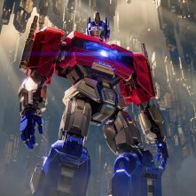 Transformers One: una sequenza del film