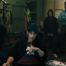 Slow Horses. Aimee-Ffion Edwards, Christopher Chung, Tom Brooke, Kadiff Kirwan e Rosalind Eleazar in una scena della quarta stagione.