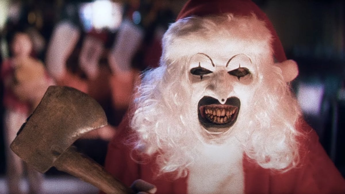 Terrifier 3: Art in versione Babbo Natale semina morte e caos nel trailer italiano