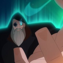 Twilight of the Gods: Odino in una scena della serie