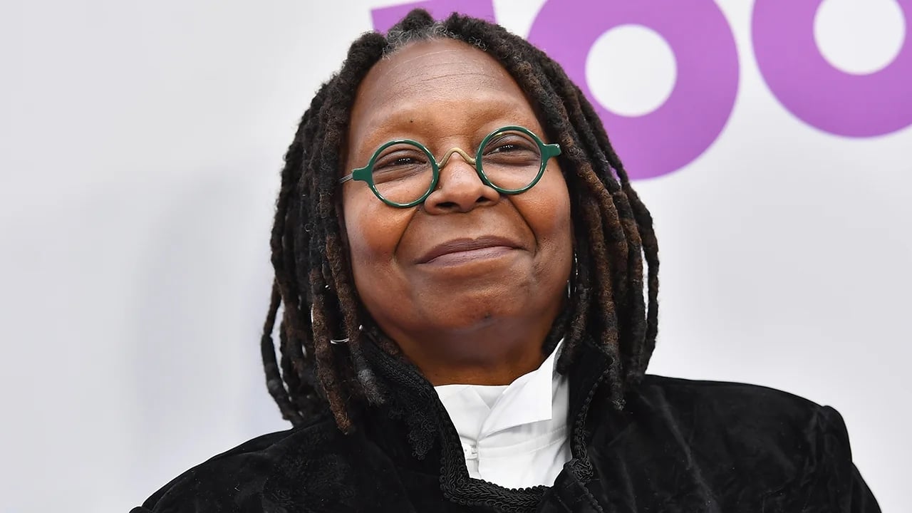 Primo piano di Whoopi Goldberg