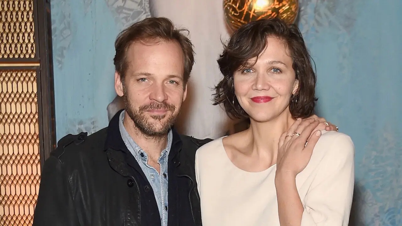 Peter Sarsgaard e Maggie Gyllenhaal ad un evento pubblico