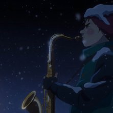 Blue Giant: Dai si esercita strenuamente per imparare a suonare il sax