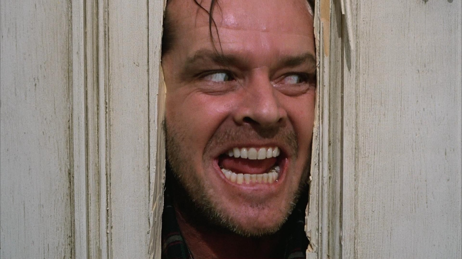 Jack Nicholson in una scena di Shining