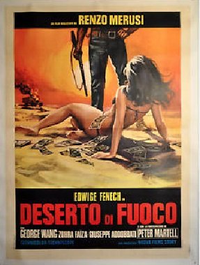 Locandina di Deserto di fuoco