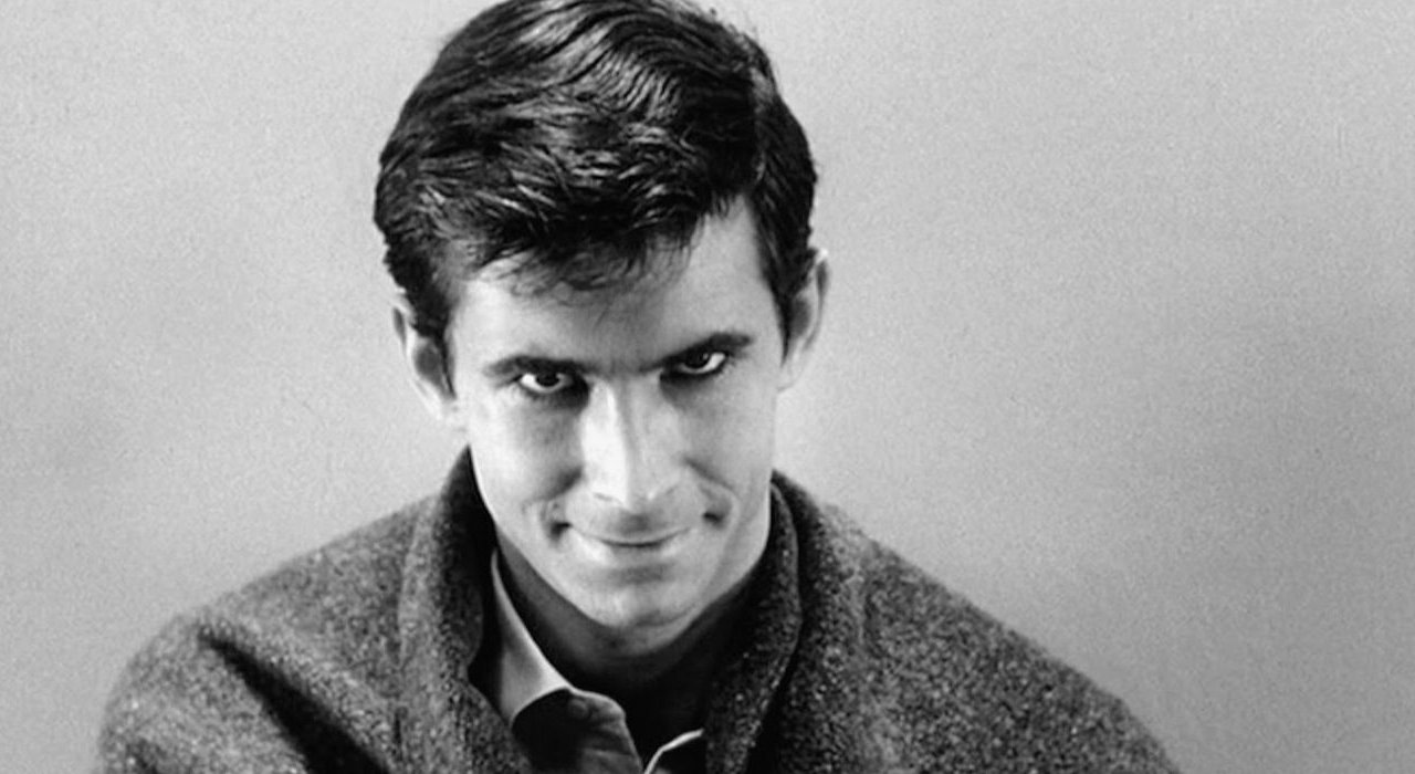 Lo sguardo di Norman Bates nel finale di Psycho
