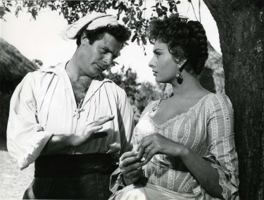 La Bella Mugnaia Marcello Mastroianni E Sophia Loren In Una Scena