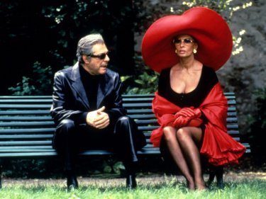 Pret A Porter Marcello Mastroianni E Sophia Loren