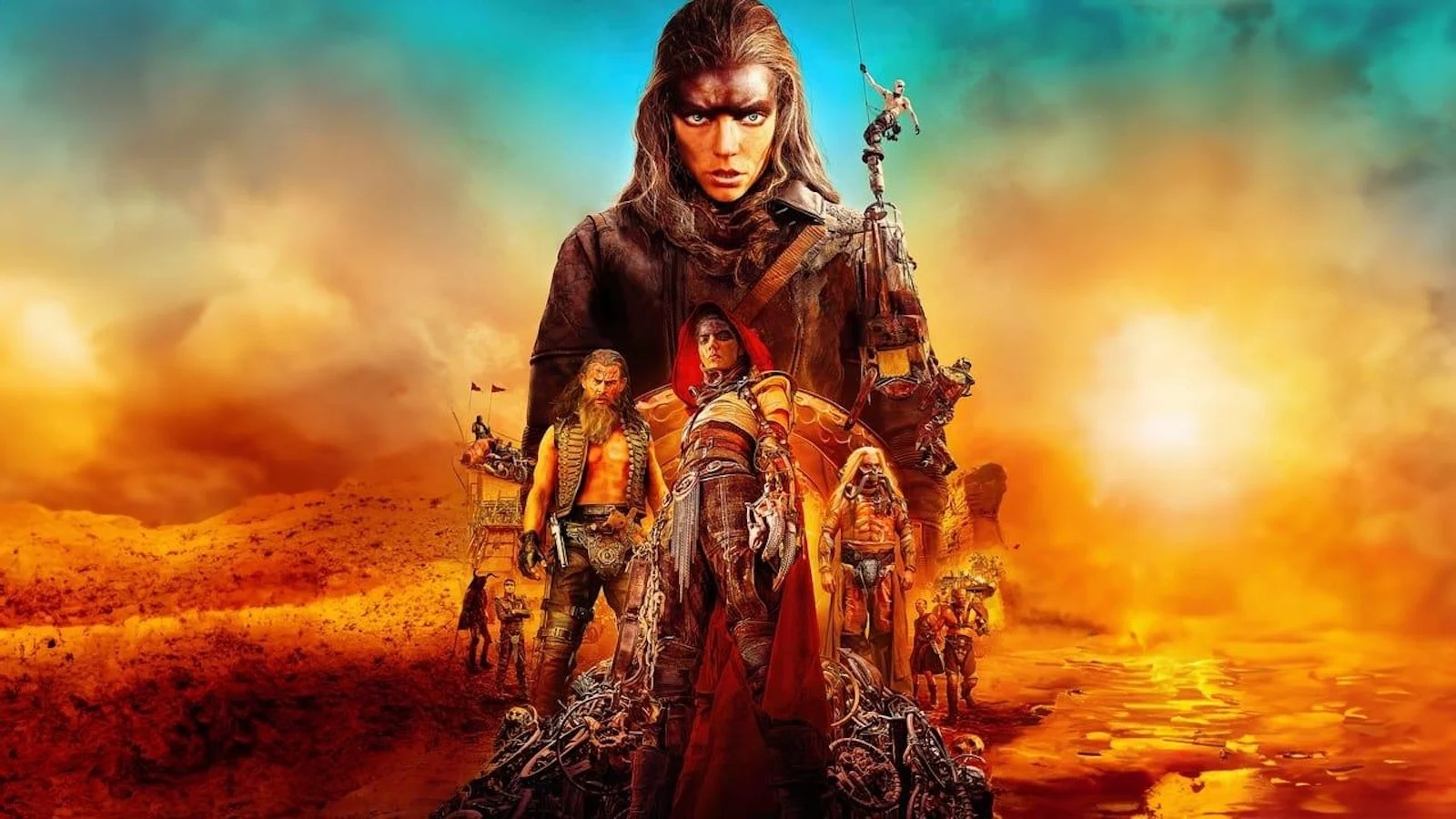 Immagine tratta da poster Furiosa: A Mad Max Saga.