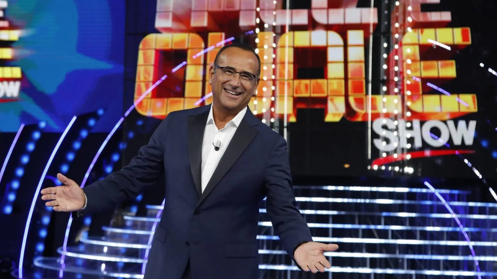 Carlo Conti, al timone di Tale e Quale Show