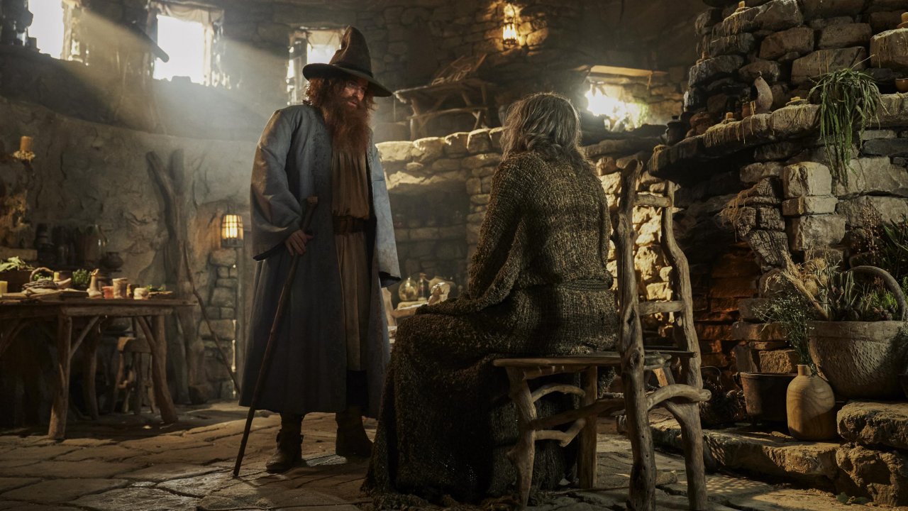 Un scena de Gli Anelli del Potere