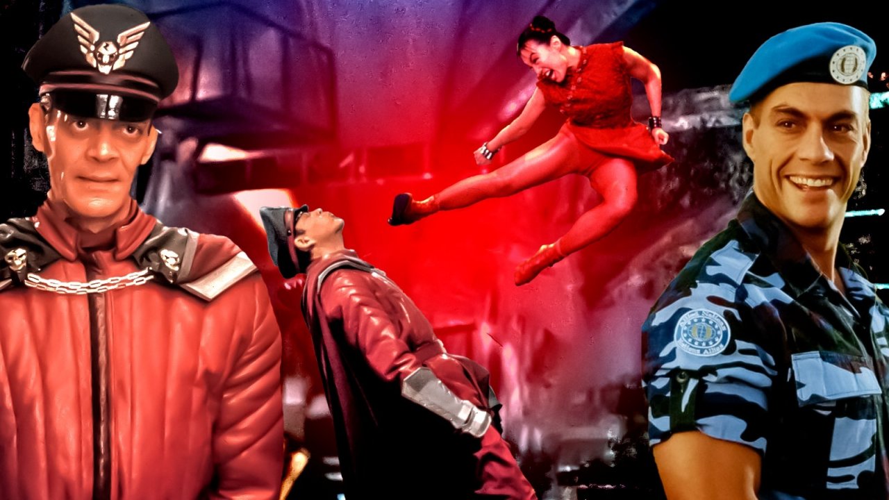 La locandina di Street Fighter del 1994