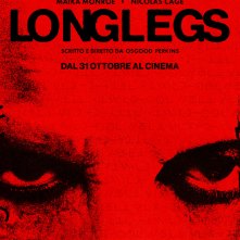 Longlegs: la locandina italiana dell'horror con Nicolas Cage