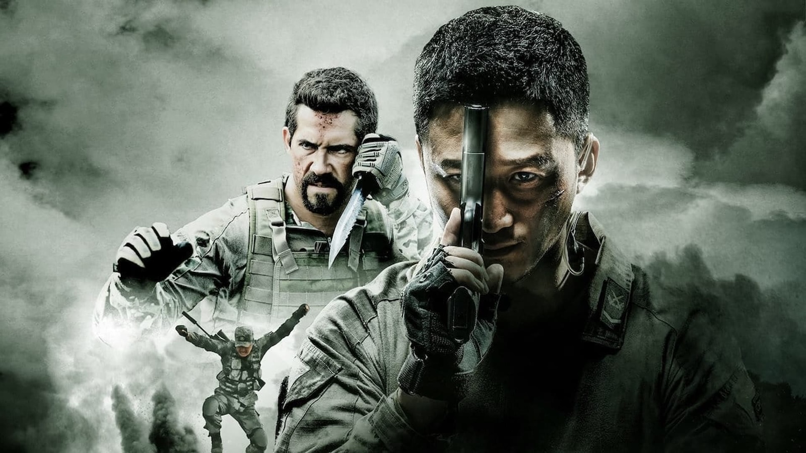 Un'immagine del film Wolf Warrior