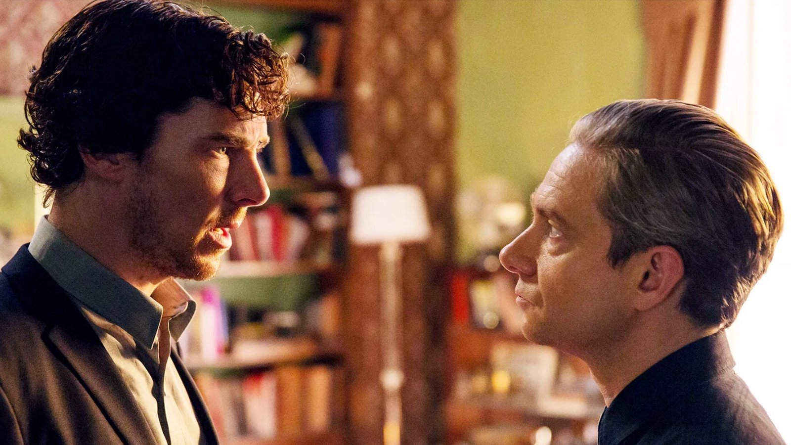 Un battibecco tra Benedict Cumberbatch e Martin Freeman