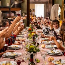 Diamanti: i protagonisti riuniti a tavola