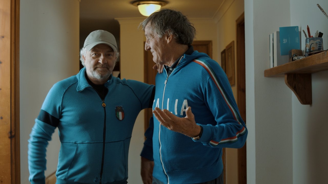 Un'immagine del documentario La Valanga Azzurra