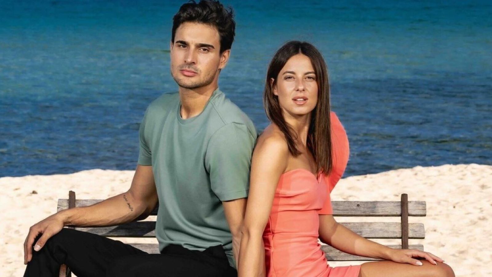 Una foto di Mirco e Giulia a Temptation Island