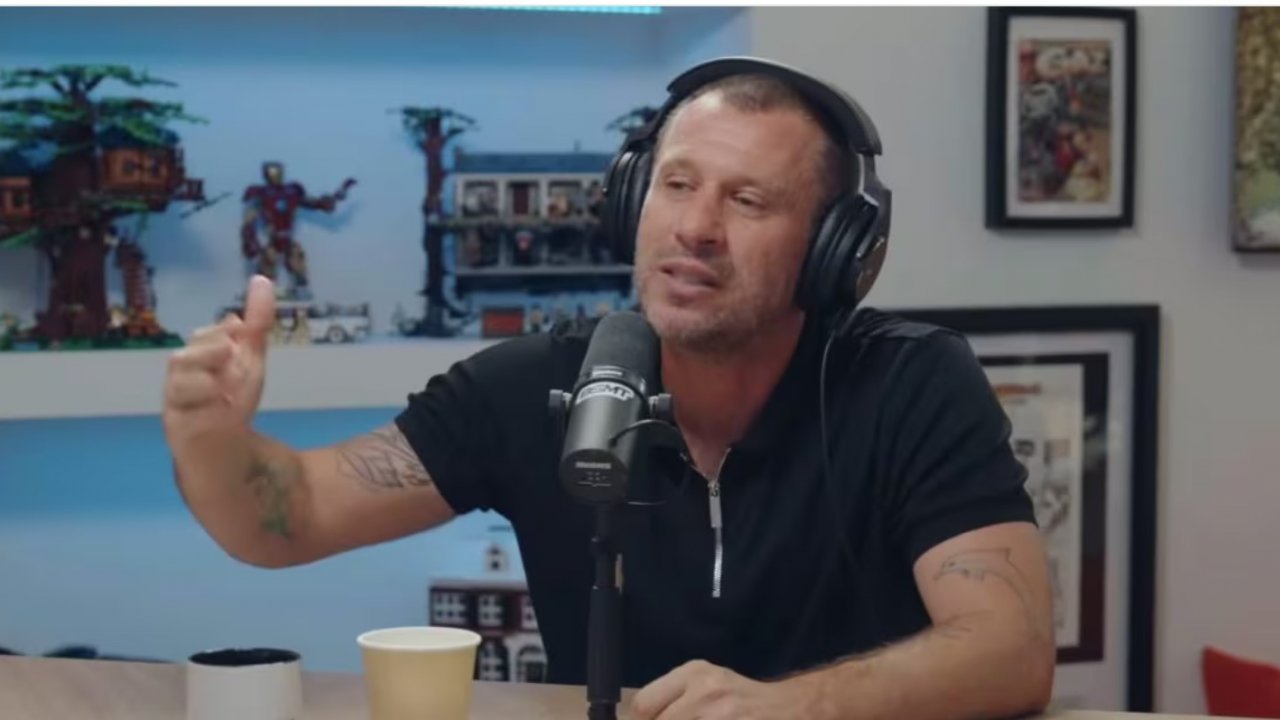 Antonio Cassano durante l'intervista al BSMT