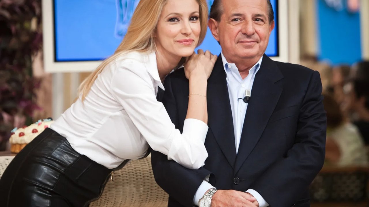 Giancarlo Magalli e Adriana Volpe a I Fatti Vostri