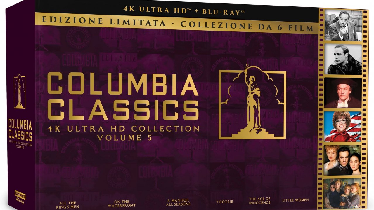Il cofanetto Columbia Classics 4K UltraHD Collection - Volume 5