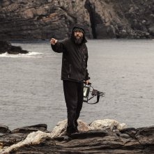 Berlinguer. La grande ambizione: Andrea Segre in una foto dal set