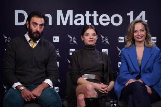 Don Matteo 14: intervista a Gaia Messerklinger, Federica Sabatini, Eugenio Mastrandrea