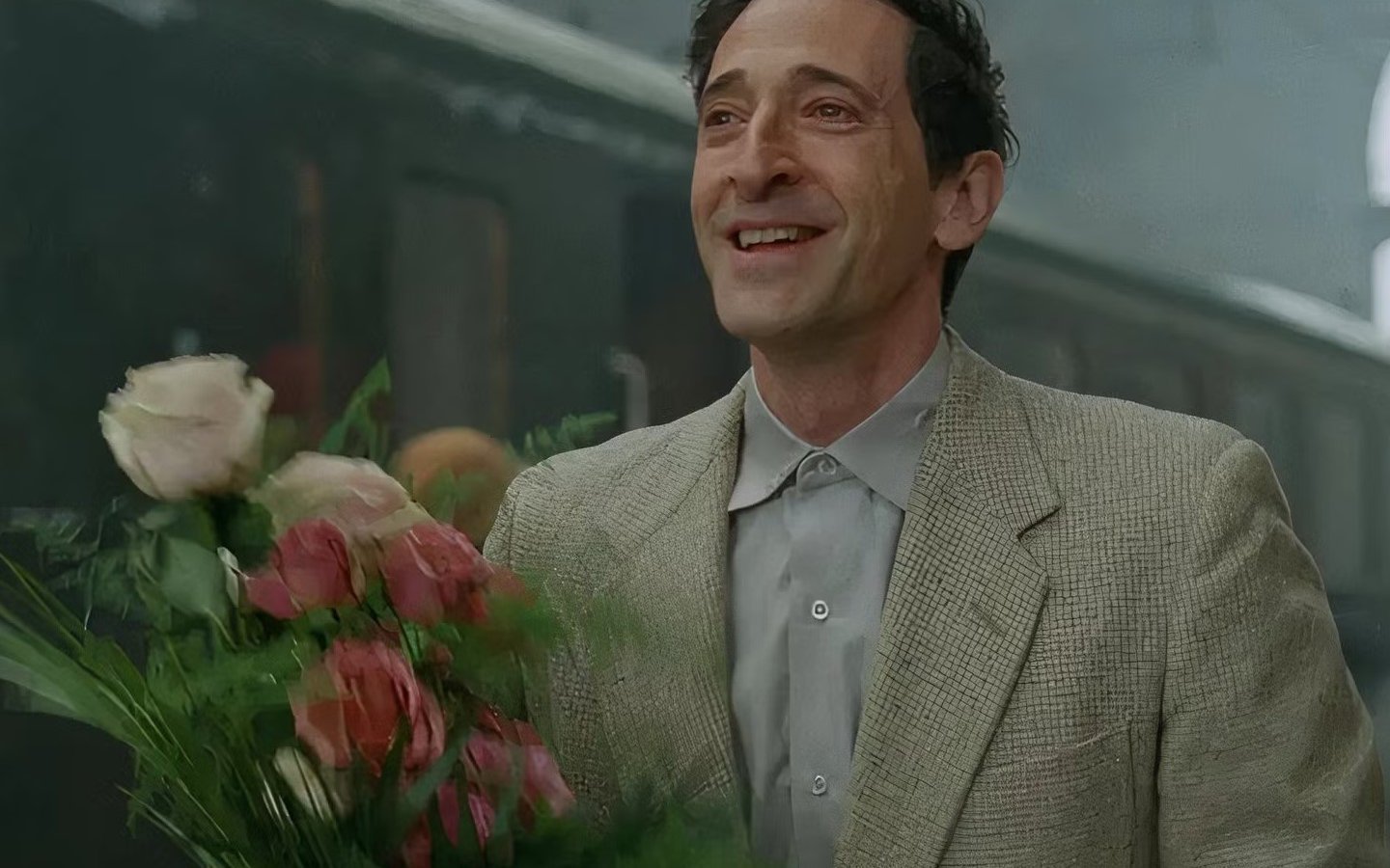 Adrien Brody in una scena di The Brutalist