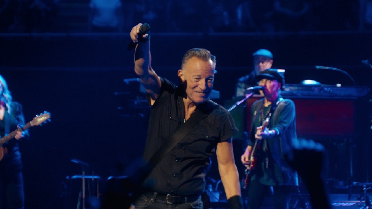 Bruce Springsteen durante un concerto