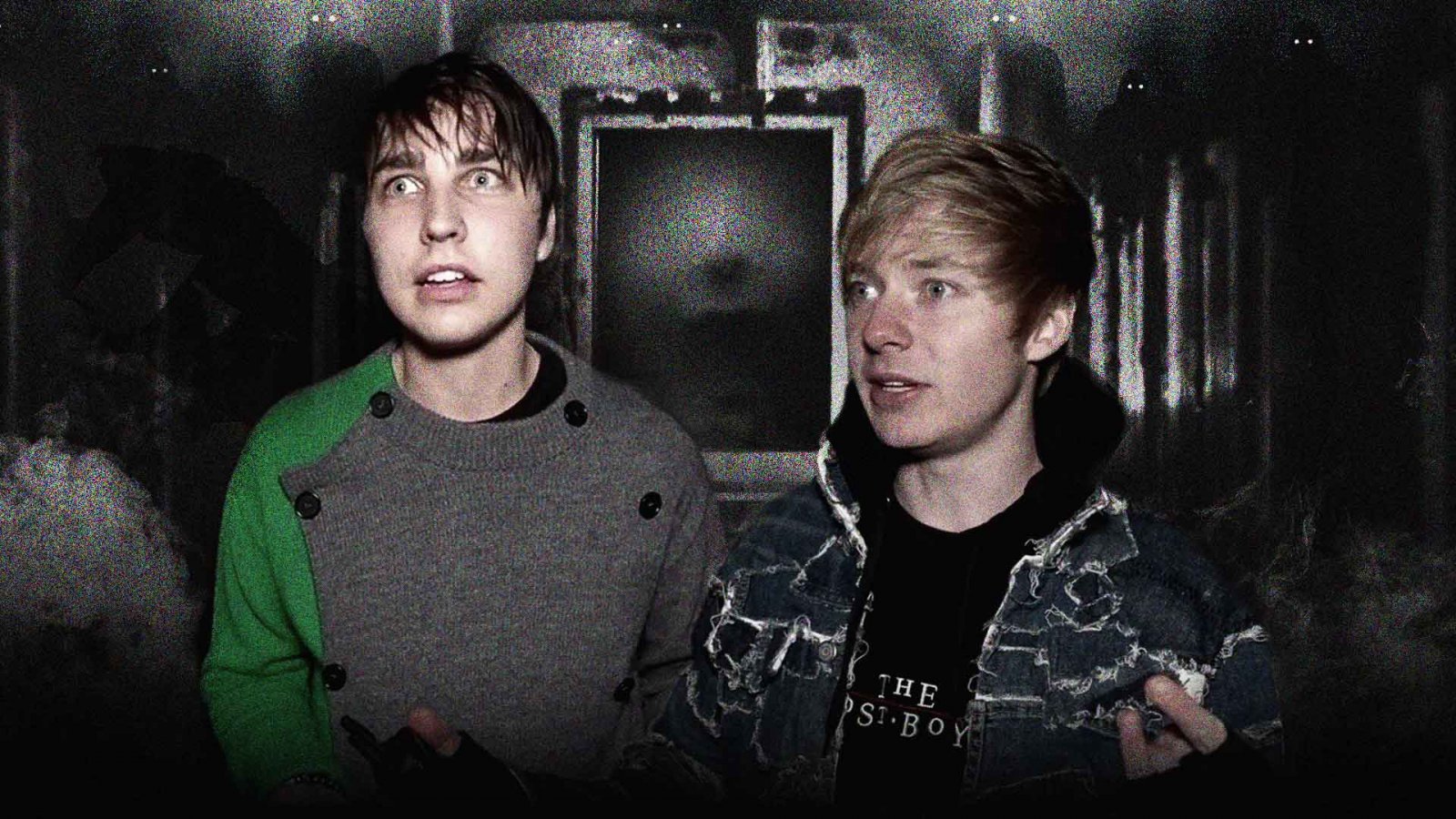 Sam and Colby nella cover del video sulla casa di The Conjuring