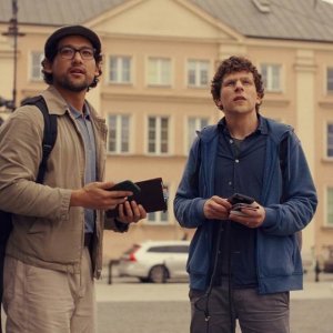 A Real Pain: Kieran Culkin e Jesse Eisenberg durante una scena