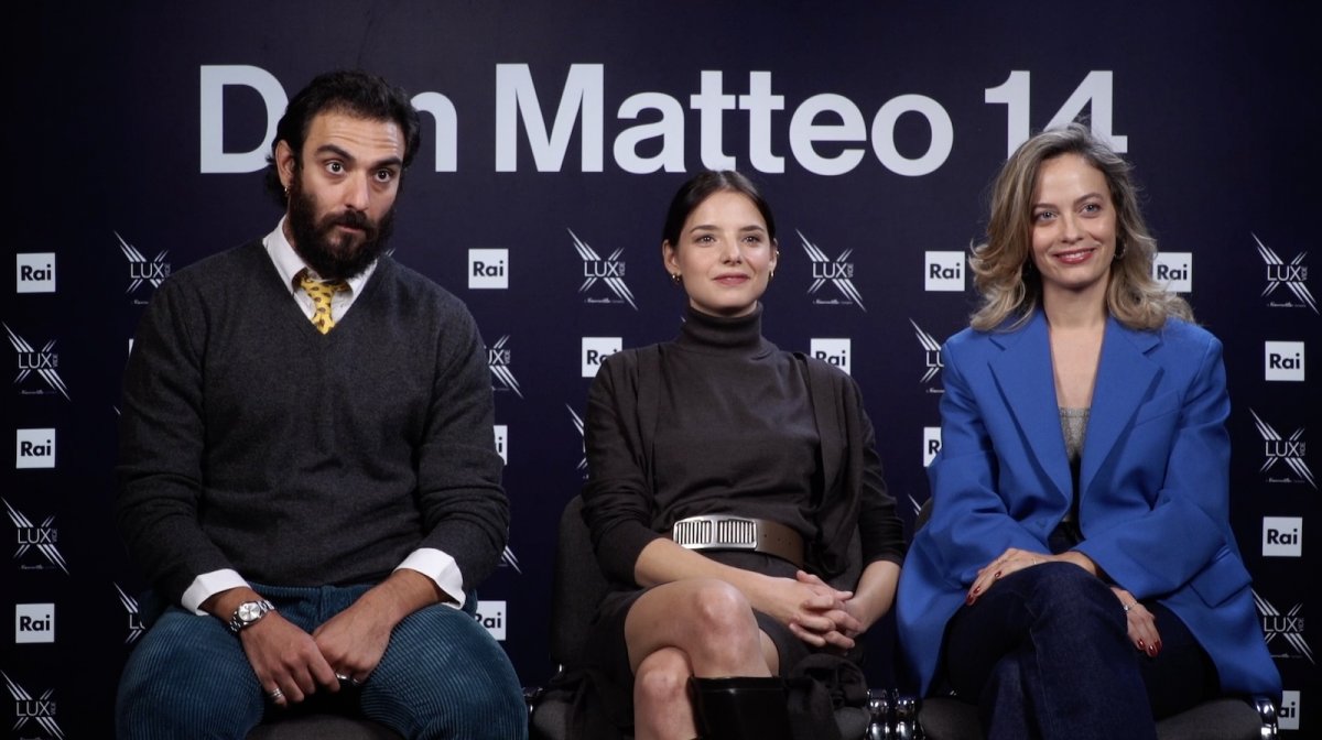 Gaia Messerklinger, Eugenio Mastrandrea, Federica Sabatini: "Don Matteo? È vita lenta"