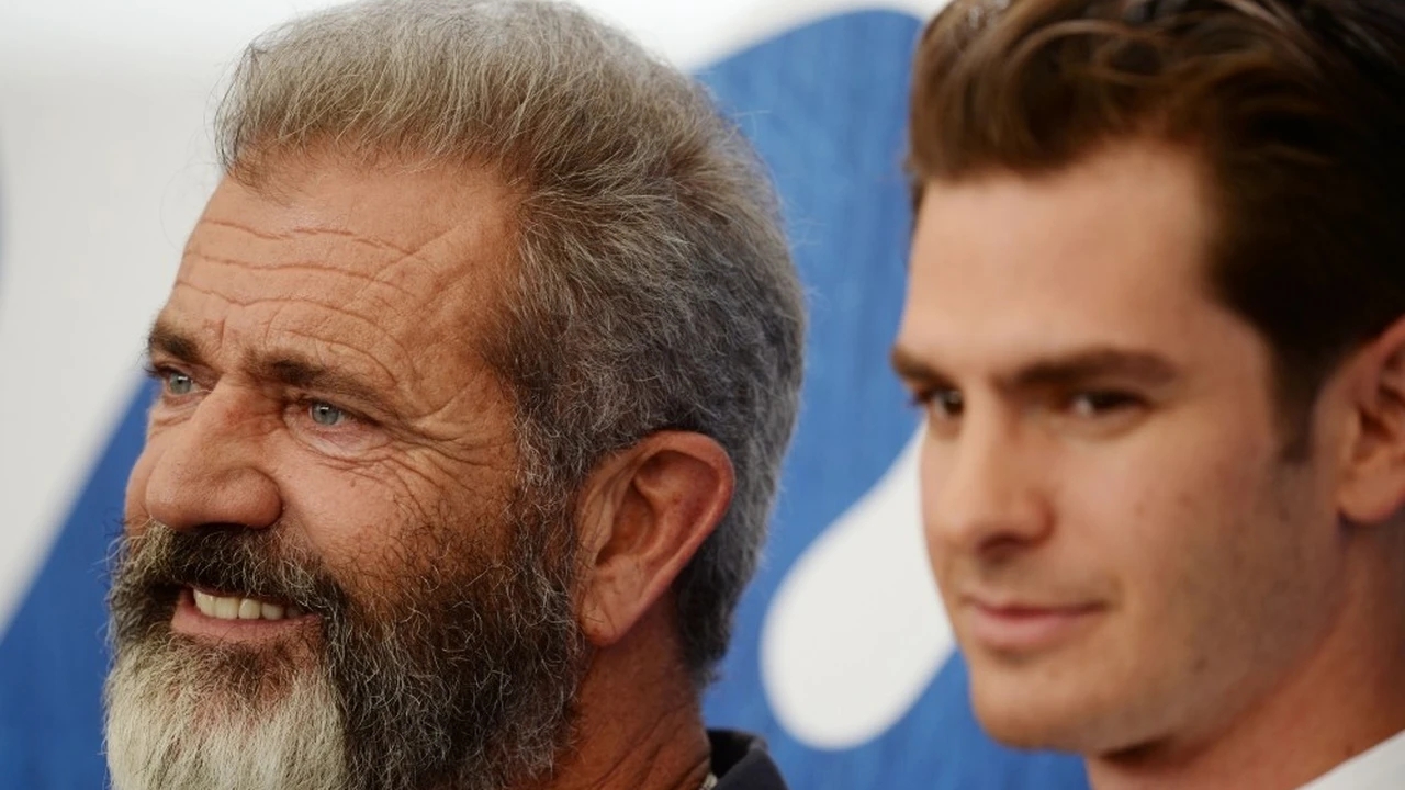 Andrew Garfield e Mel Gibson alla Mostra di Venezia