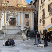 Italo Calvino nelle città: una foto dal set