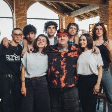 Jake La Furio con la sua squadra a X Factor 2024