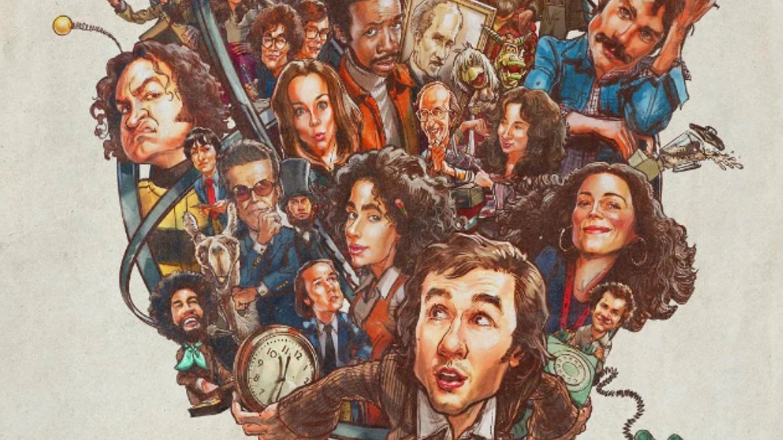 Un dettaglio del bel poster di Saturday Night di Jason Reitman