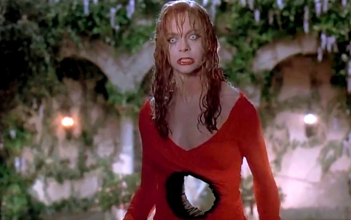 Goldie Hawn in una scena di La morte ti fa bella
