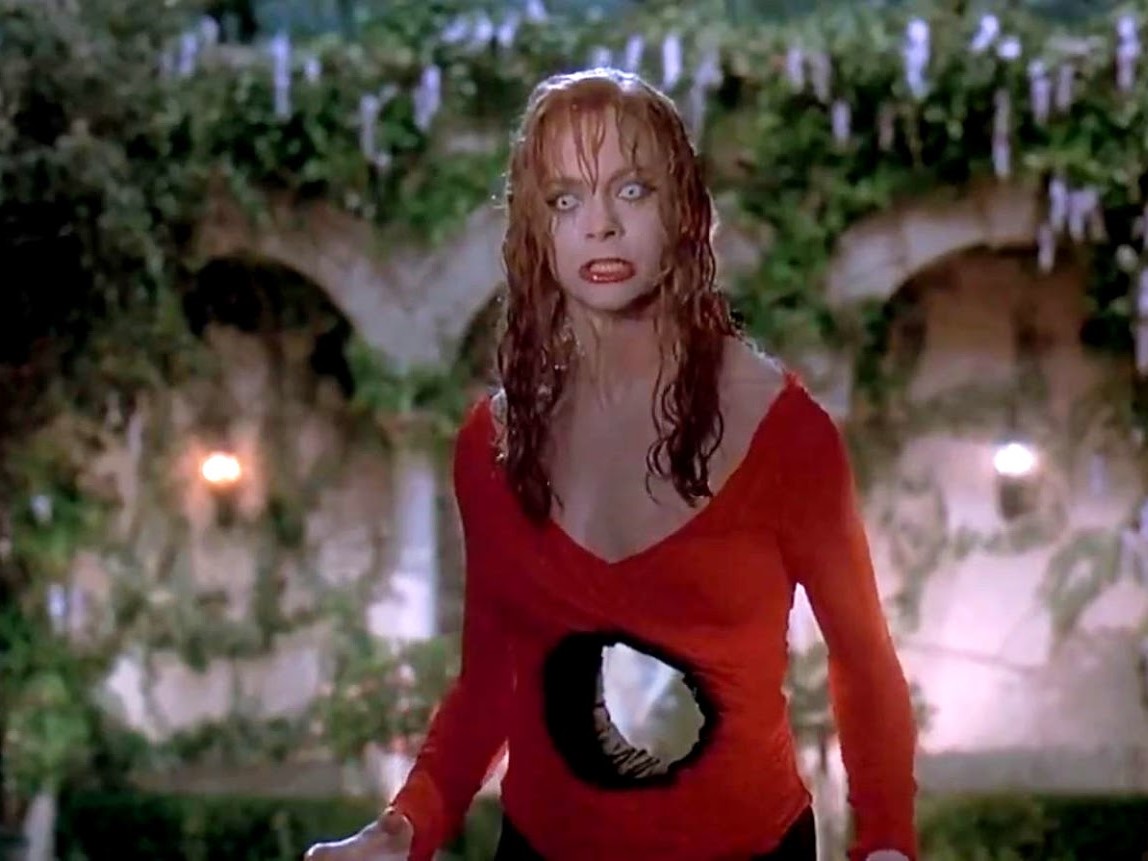 Goldie Hawn in una scena di La morte ti fa bella