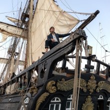 Il conte di Montecristo. Sam Claflin in una sequenza della serie.