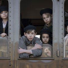 Il treno dei bambini: Christian Cervone in una sequenza