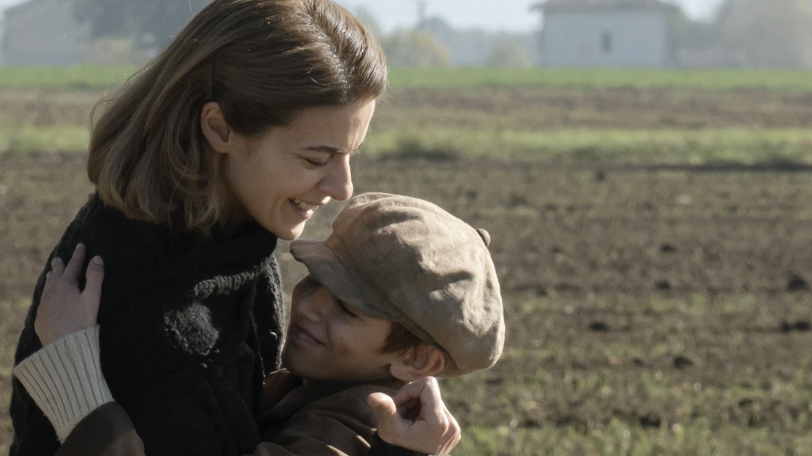 Barbara Ronchi e il piccolo Christian Cervone