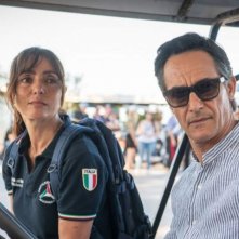 Ambra Angiolini e Peppino Mazzotta