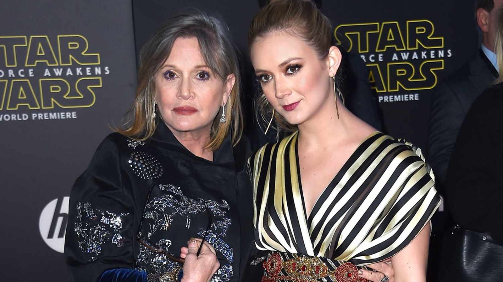 Billie Lourd e la madre Carrie Fisher